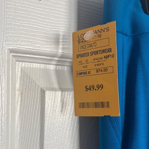 Vince Camuto Vibrant Blue Blazer and matching pants - Picture 9 of 10